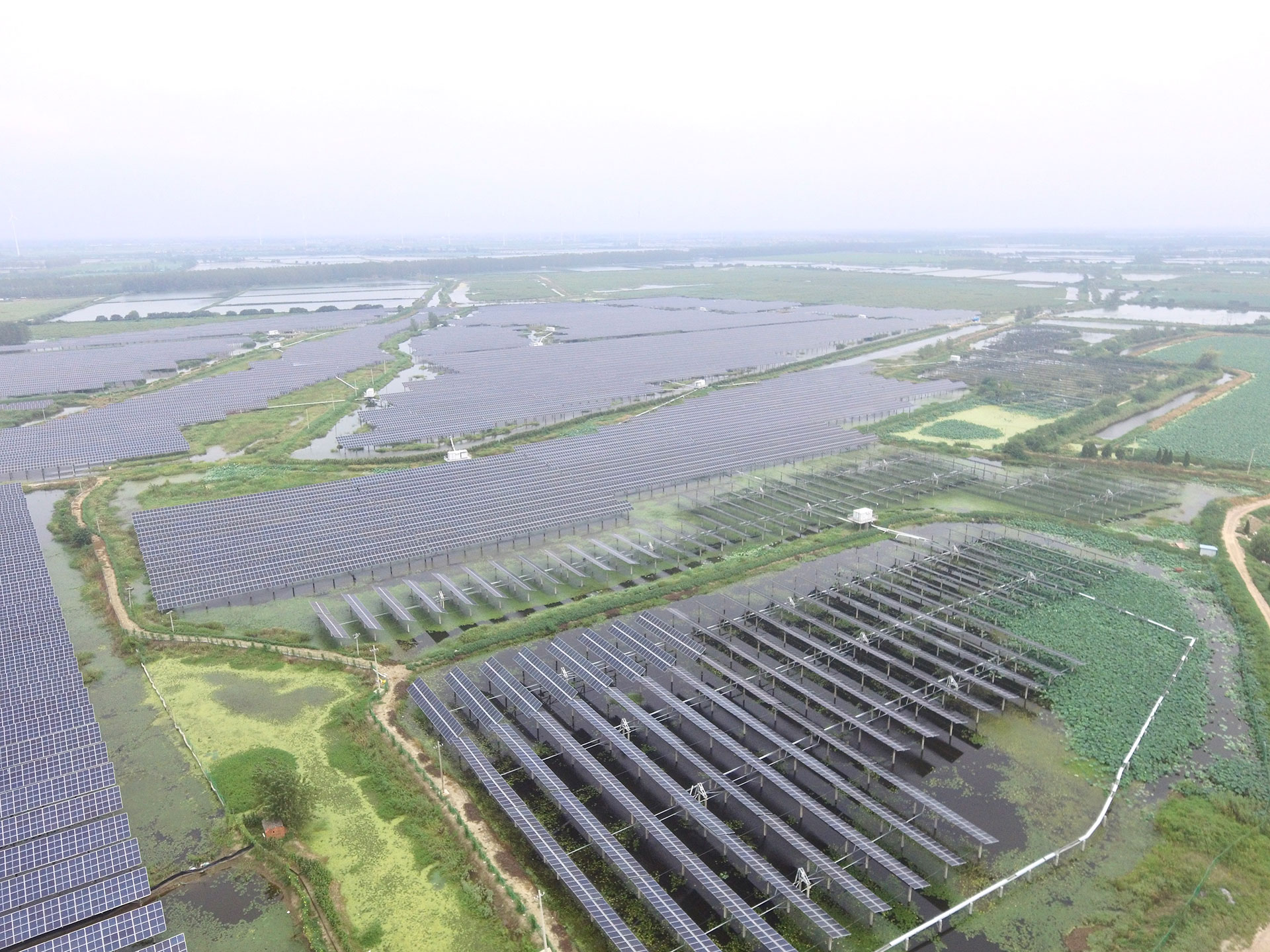 J9集团科技江苏扬州宝应光伏发电应用领跑基地2号100兆瓦项目